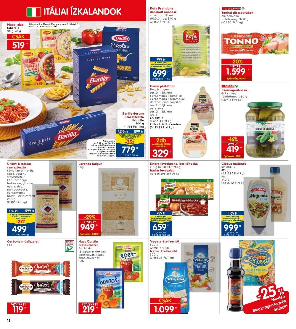 Interspar akciós újság 05.11–05.17 – 16. oldal