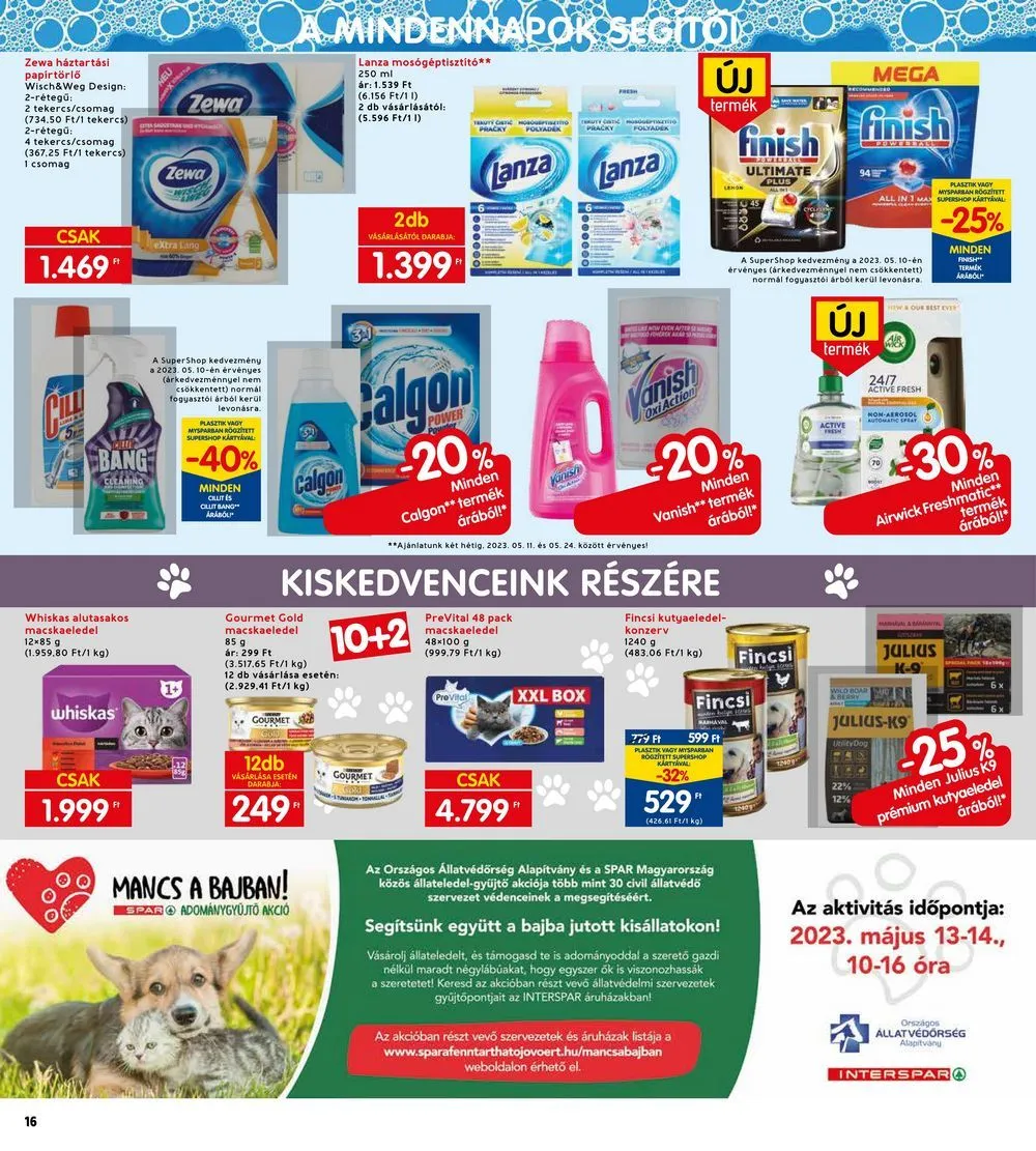 Interspar akciós újság 05.11–05.17 – 22. oldal