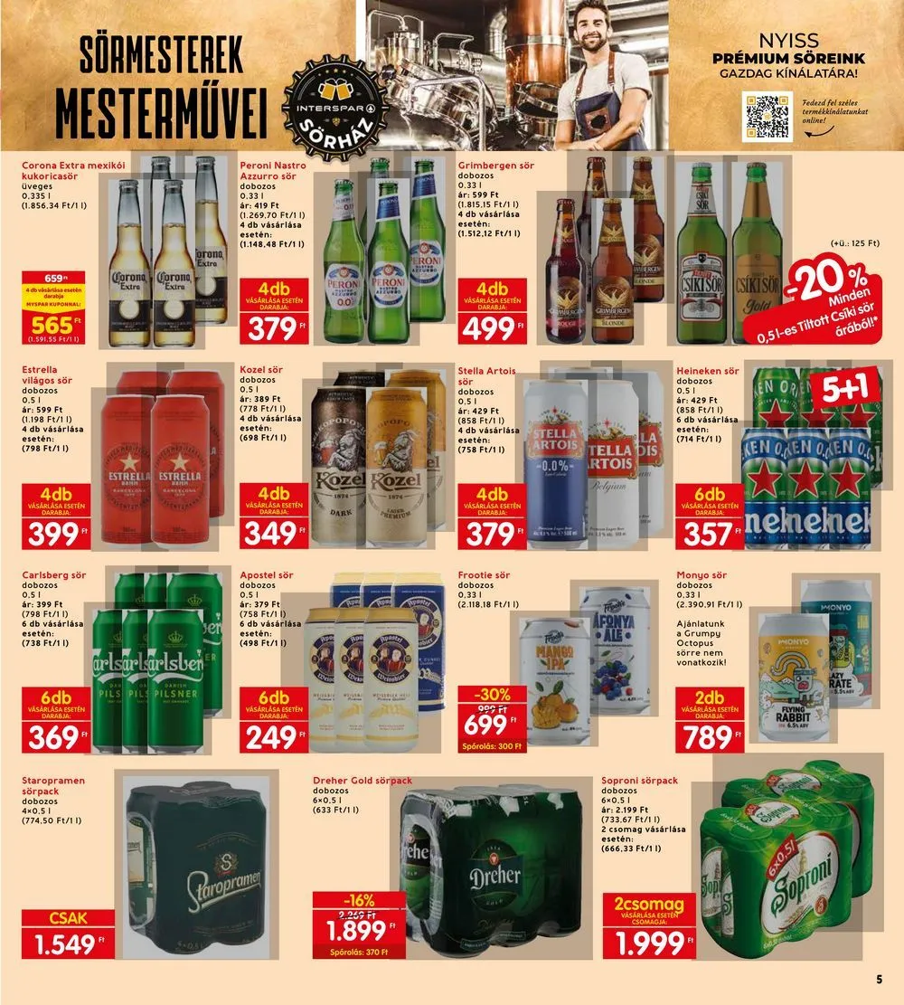 Interspar akciós újság 05.11–05.17 – 7. oldal