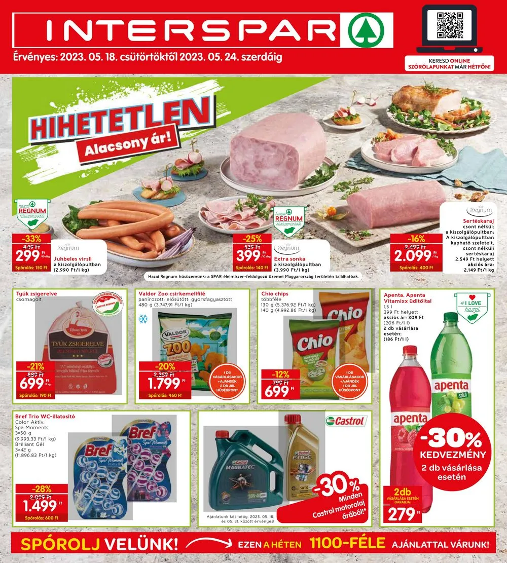 Interspar akciós újság 05.18–05.24
