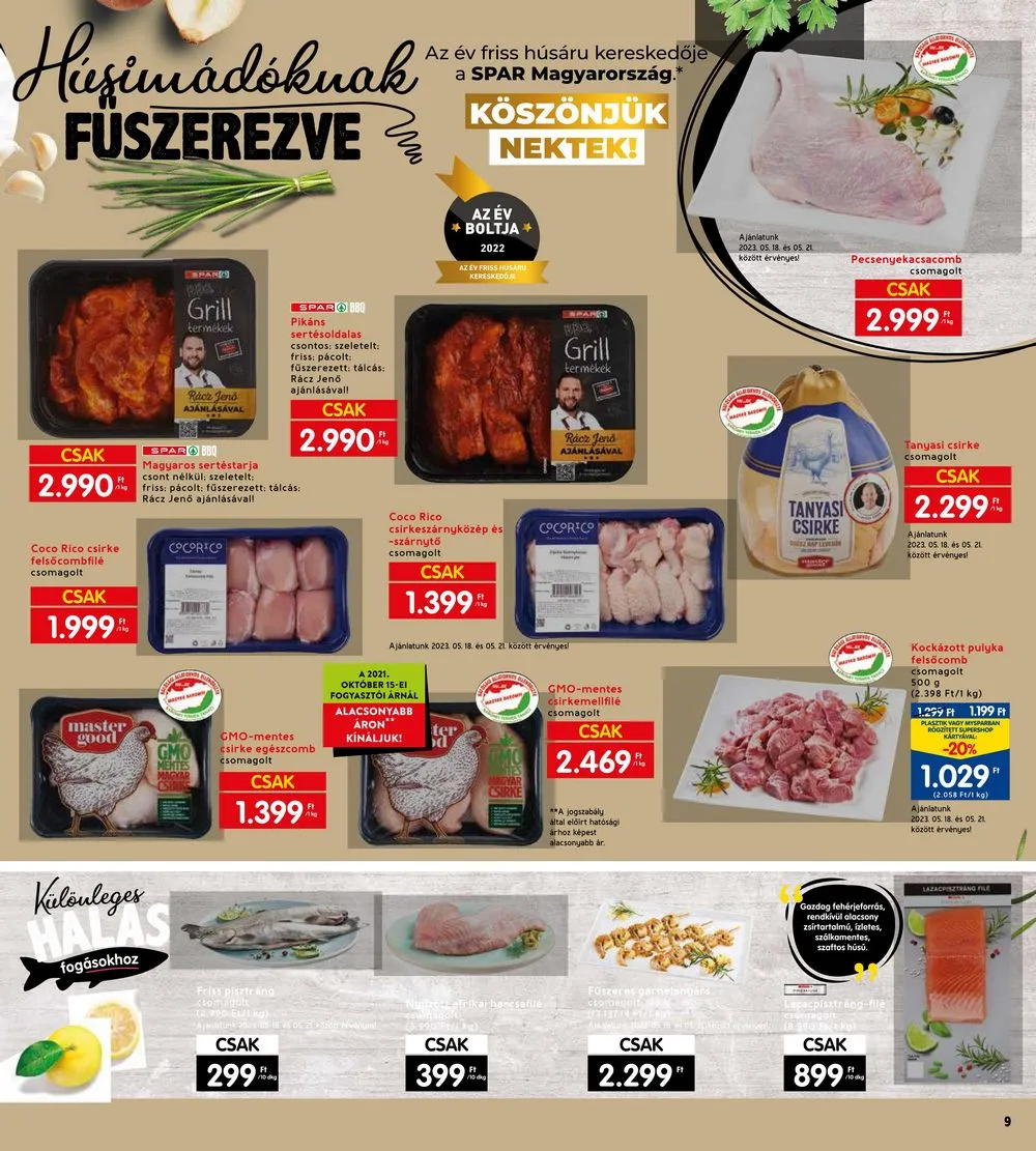 Interspar akciós újság 05.18–05.24 – 11. oldal