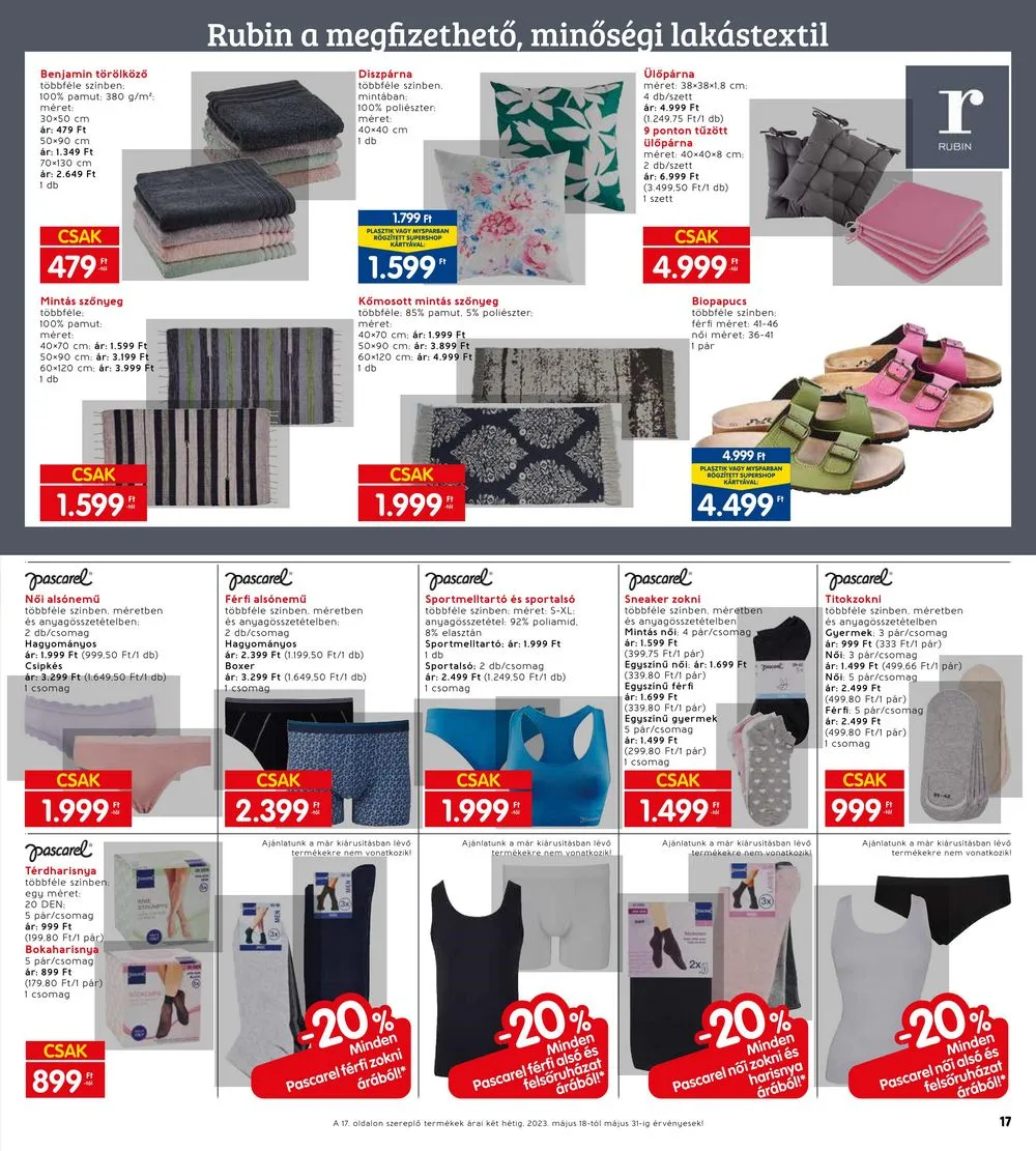 Interspar akciós újság 05.18–05.24 – 23. oldal