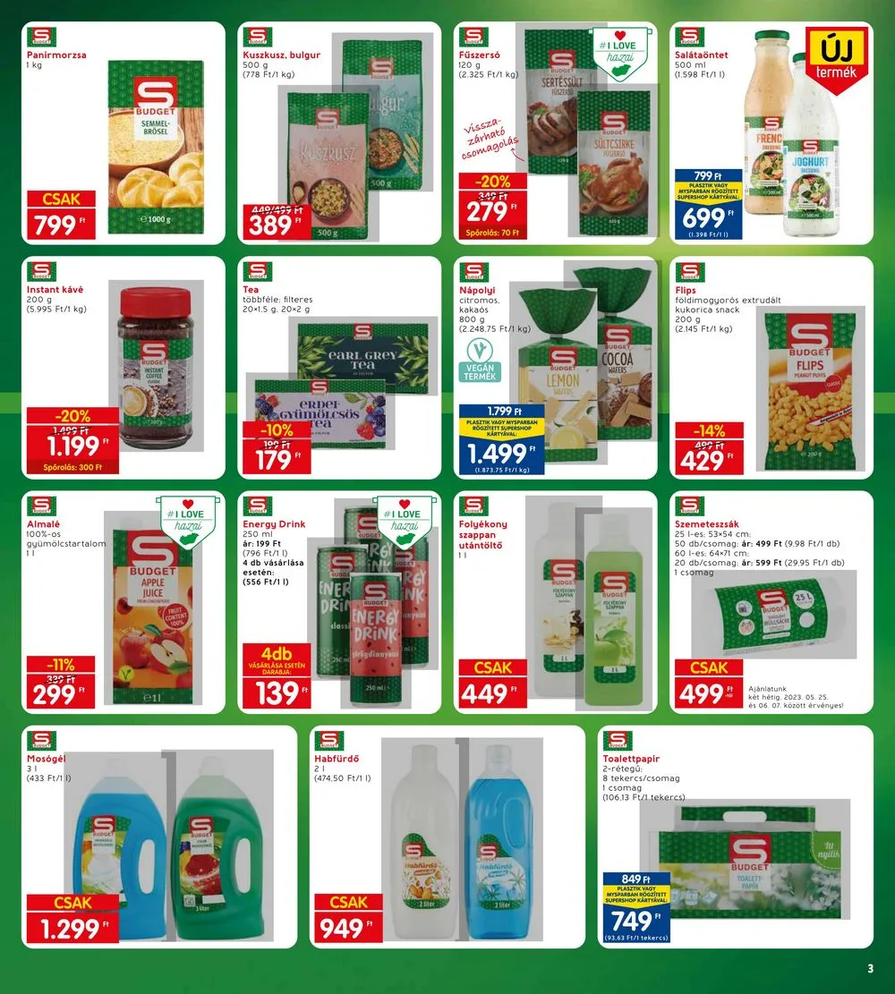 Interspar akciós újság 05.25–05.31 – 3. oldal