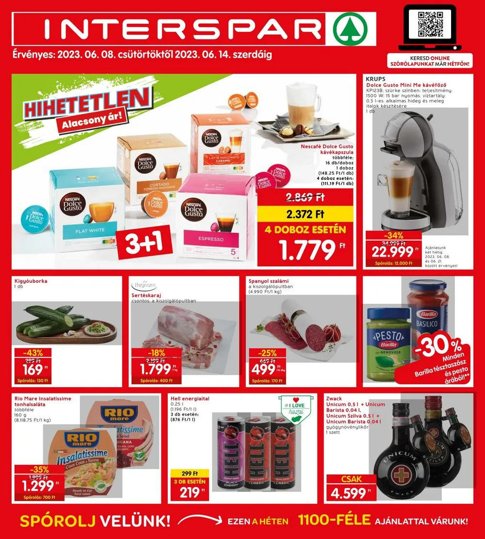 Interspar akciós újság 06.08–06.14