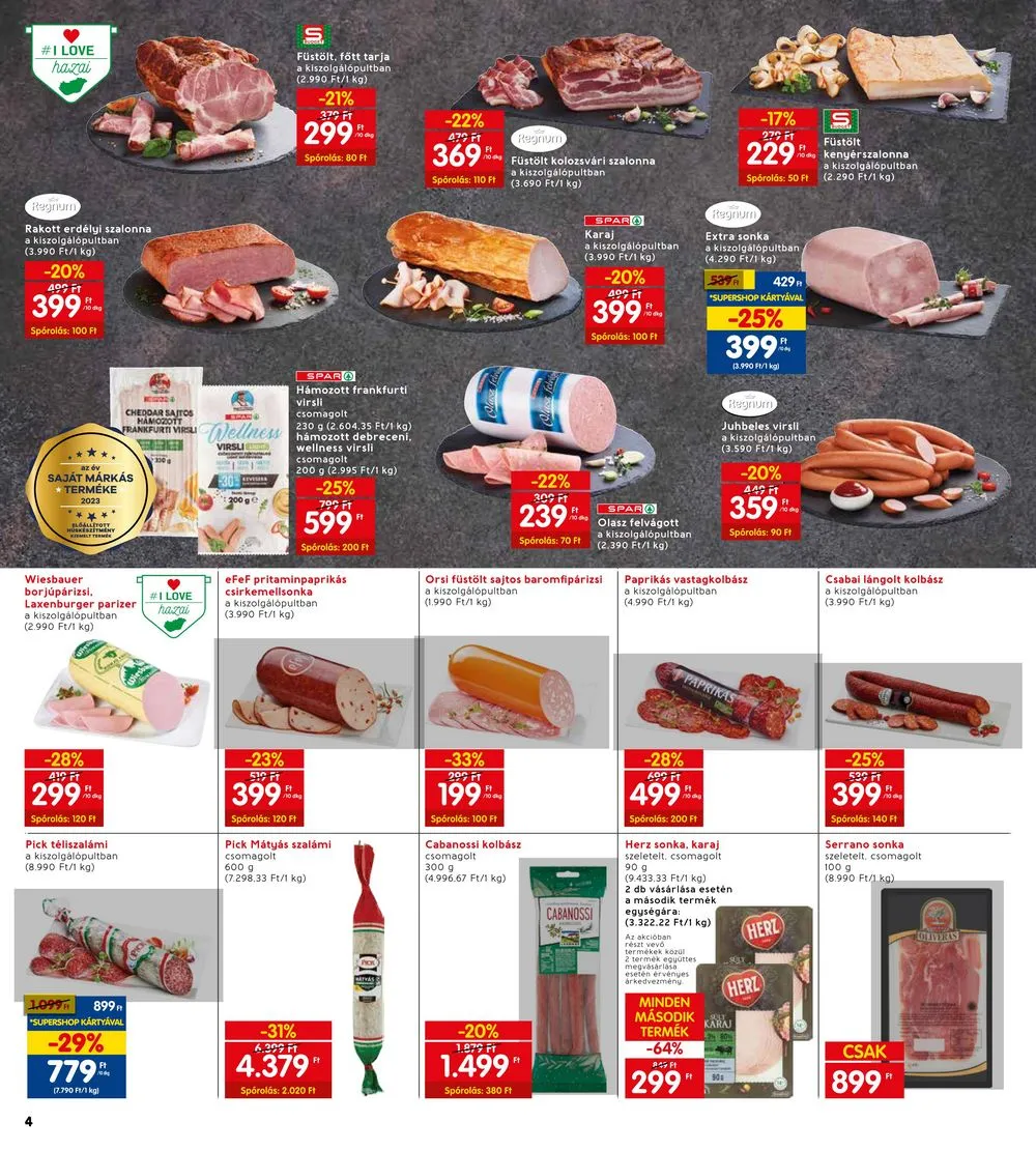 Interspar akciós újság 06.08–06.14 – 6. oldal