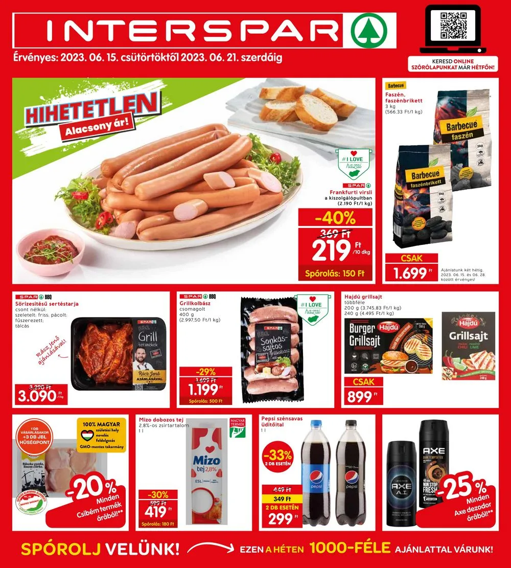 Interspar akciós újság 06.15–06.21