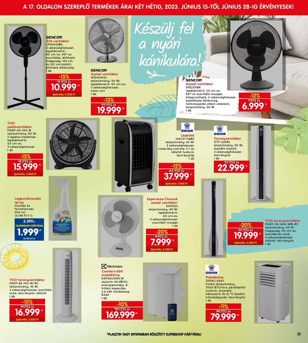 Interspar akciós újság 06.15–06.21 – 23. oldal