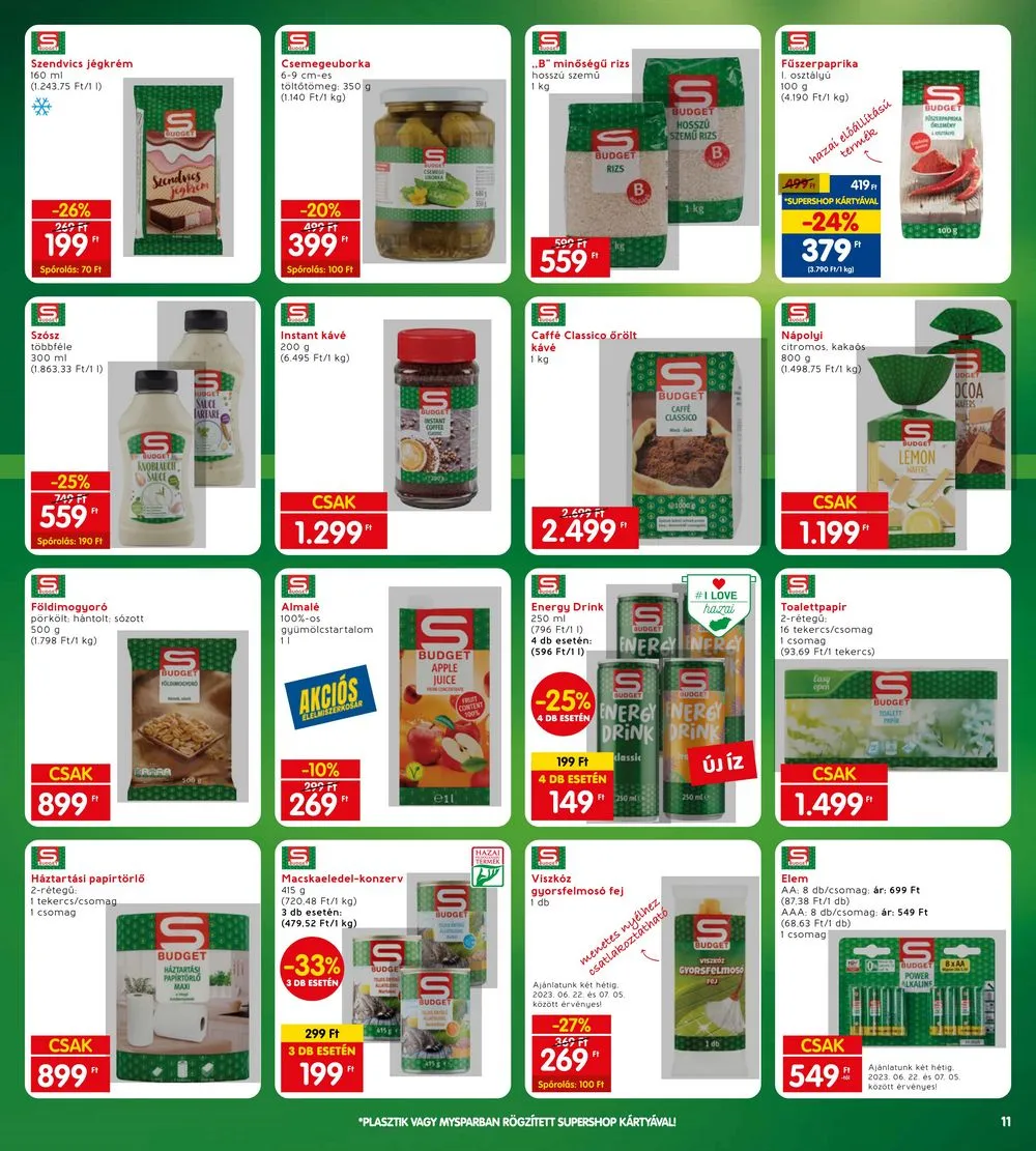 Interspar akciós újság 06.22–06.28 – 15. oldal