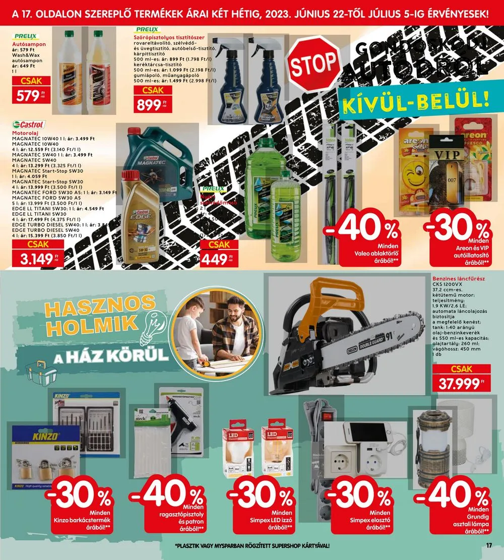 Interspar akciós újság 06.22–06.28 – 23. oldal