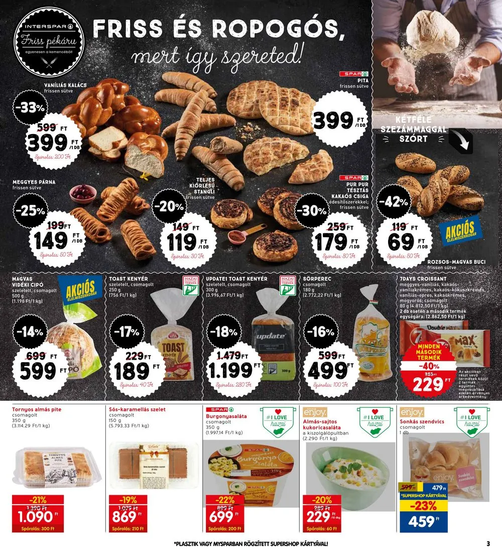 Interspar akciós újság 06.22–06.28 – 3. oldal