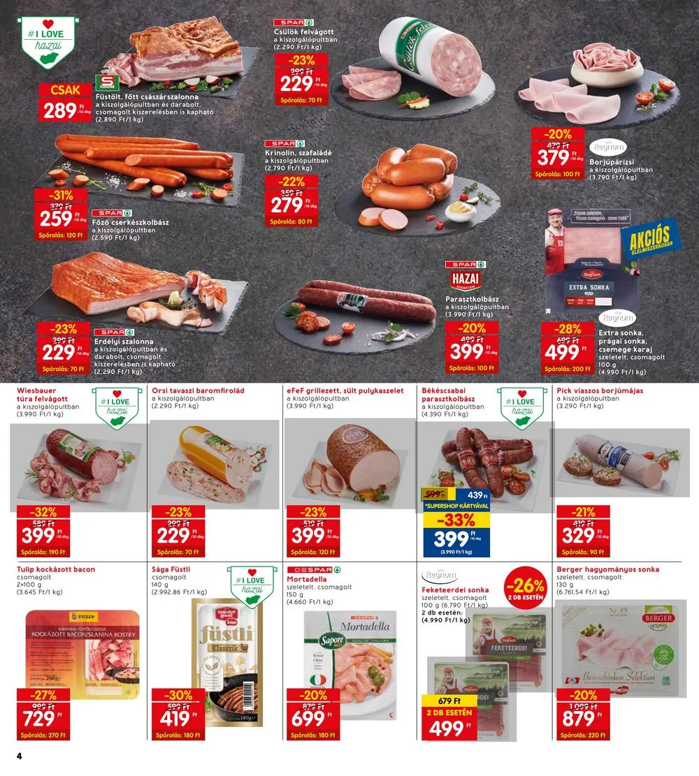 Interspar akciós újság 06.22–06.28 – 6. oldal