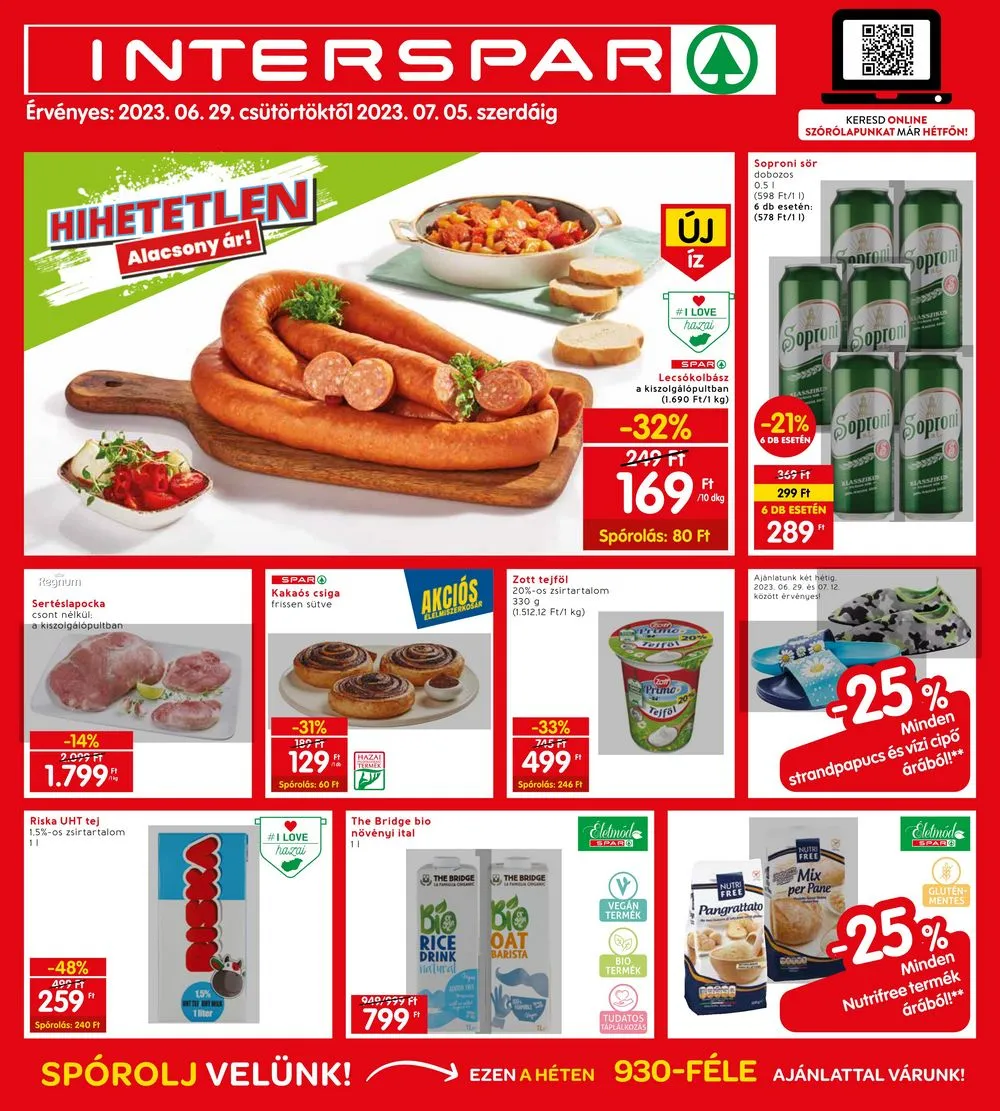 Interspar akciós újság 06.29–07.05