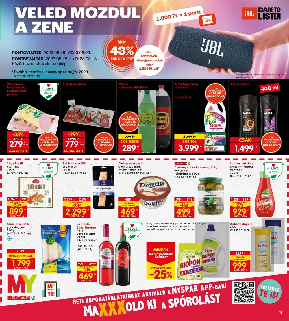 Interspar akciós újság 06.29–07.05 – 15. oldal