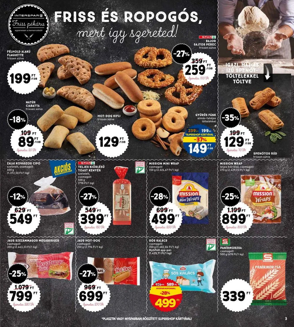Interspar akciós újság 06.29–07.05 – 3. oldal