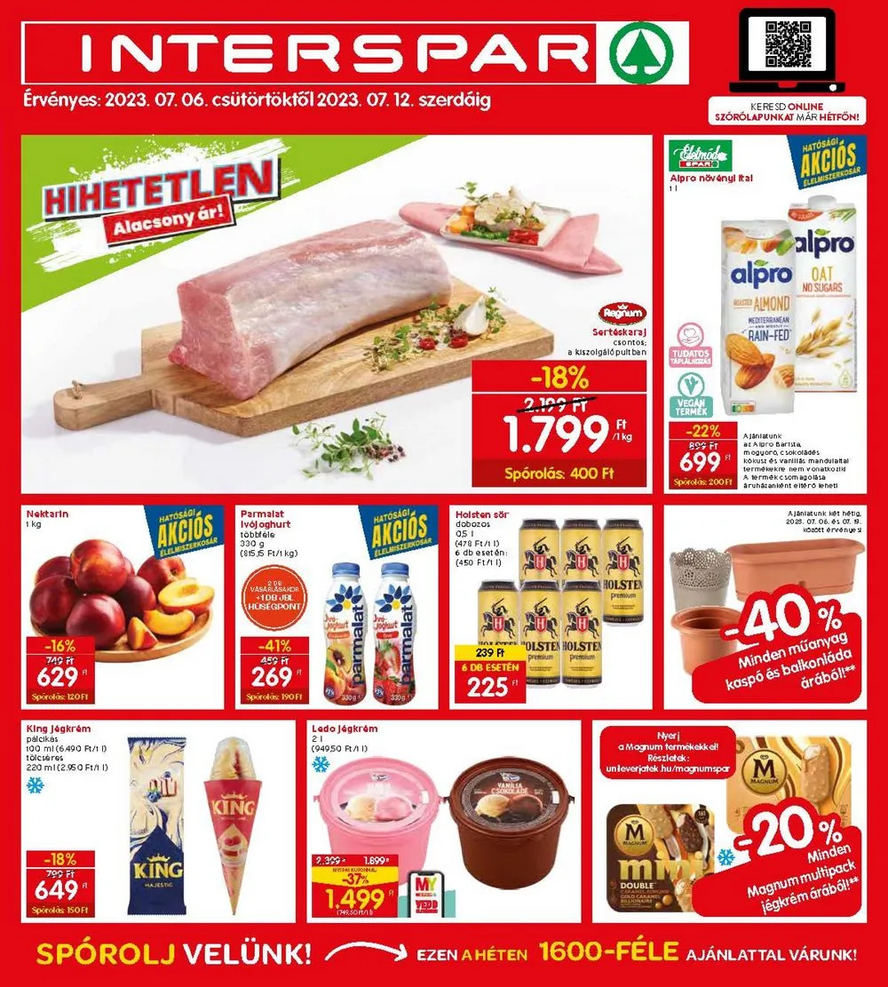 Interspar akciós újság 07.06–07.12