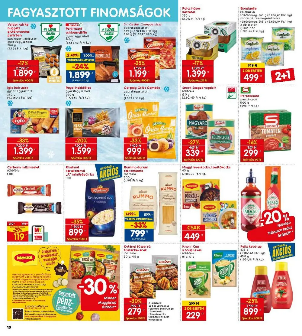 Interspar akciós újság 07.06–07.12 – 14. oldal