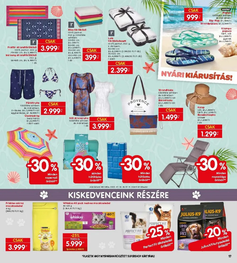 Interspar akciós újság 07.06–07.12 – 23. oldal