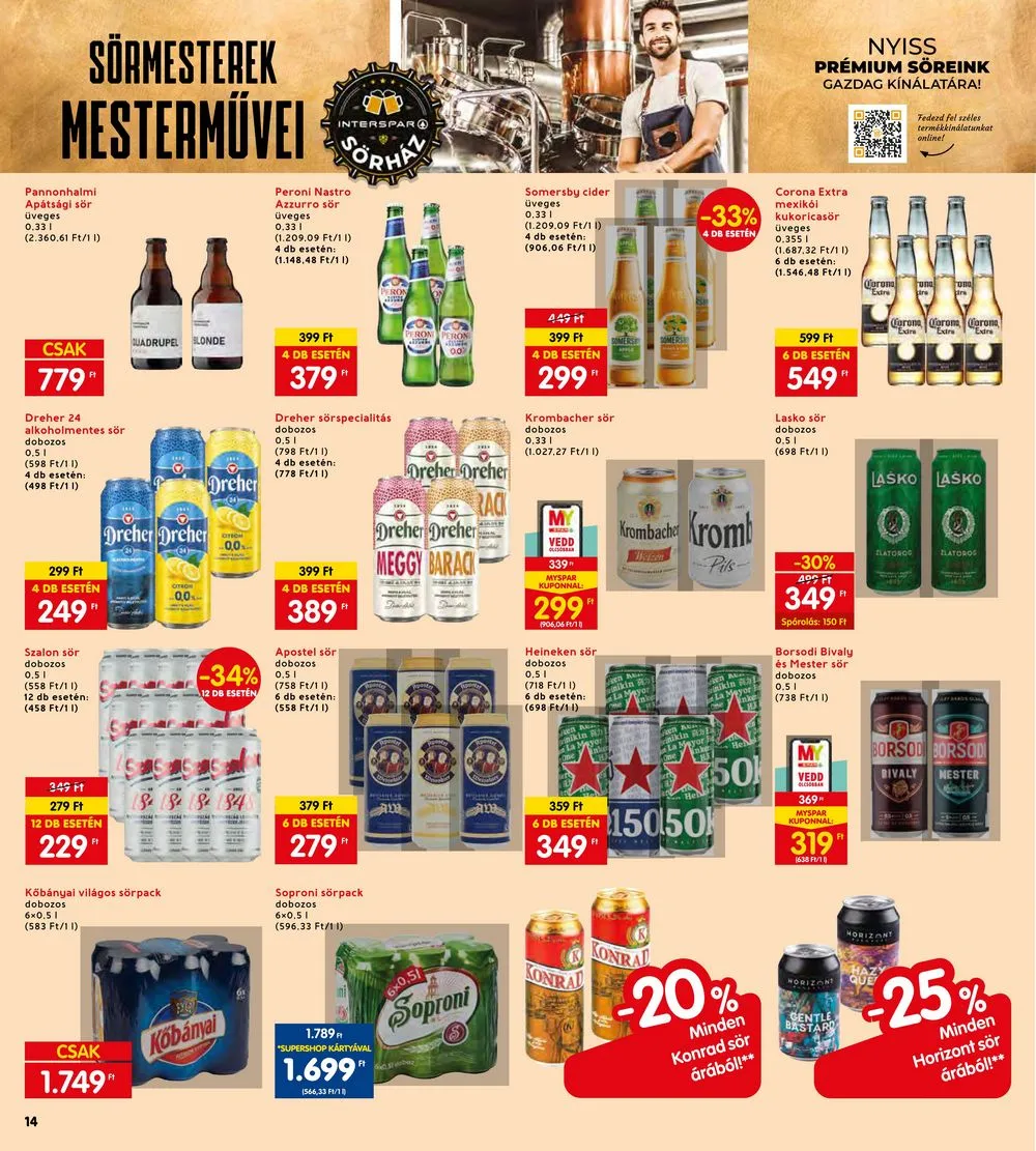 Interspar akciós újság 07.13–07.20 – 18. oldal