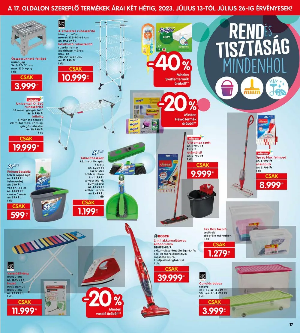 Interspar akciós újság 07.13–07.20 – 23. oldal