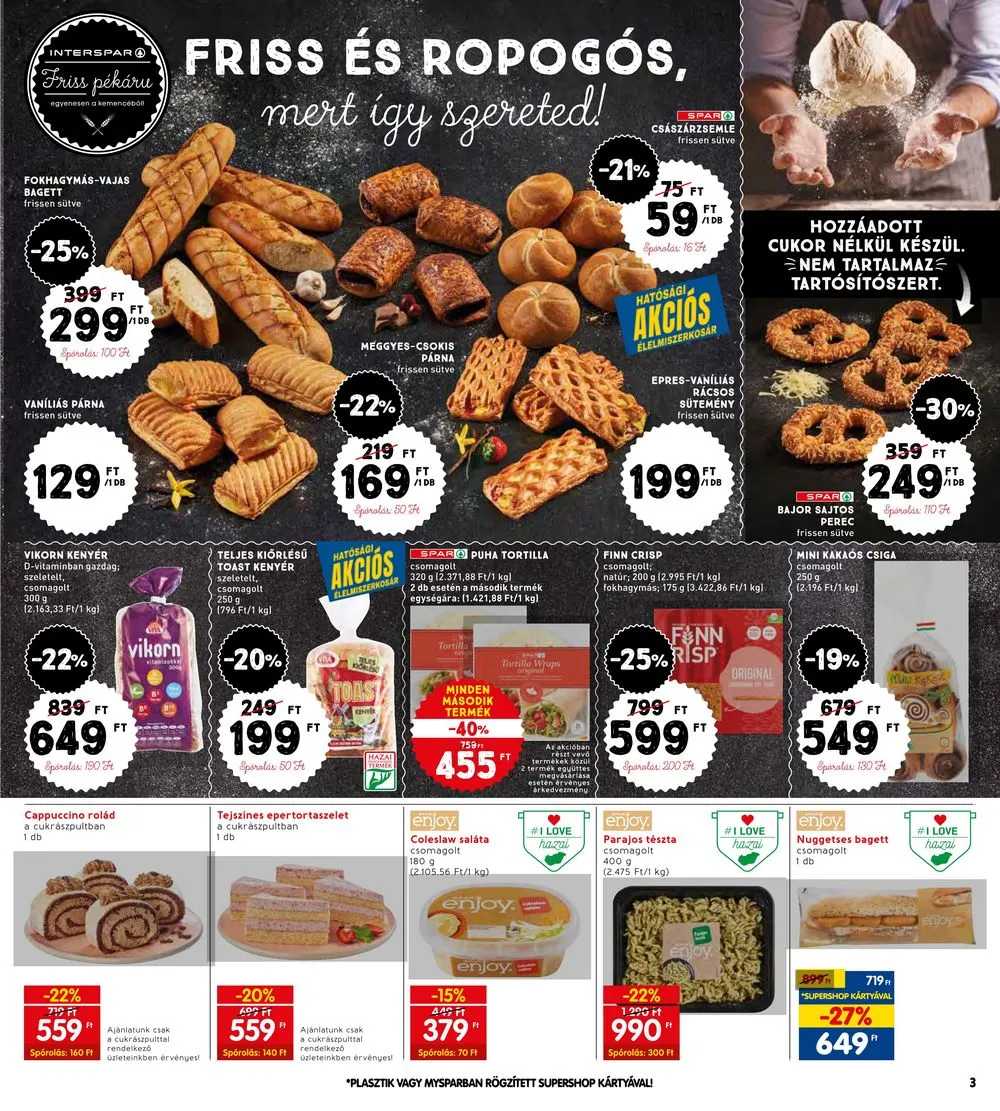 Interspar akciós újság 07.13–07.20 – 3. oldal