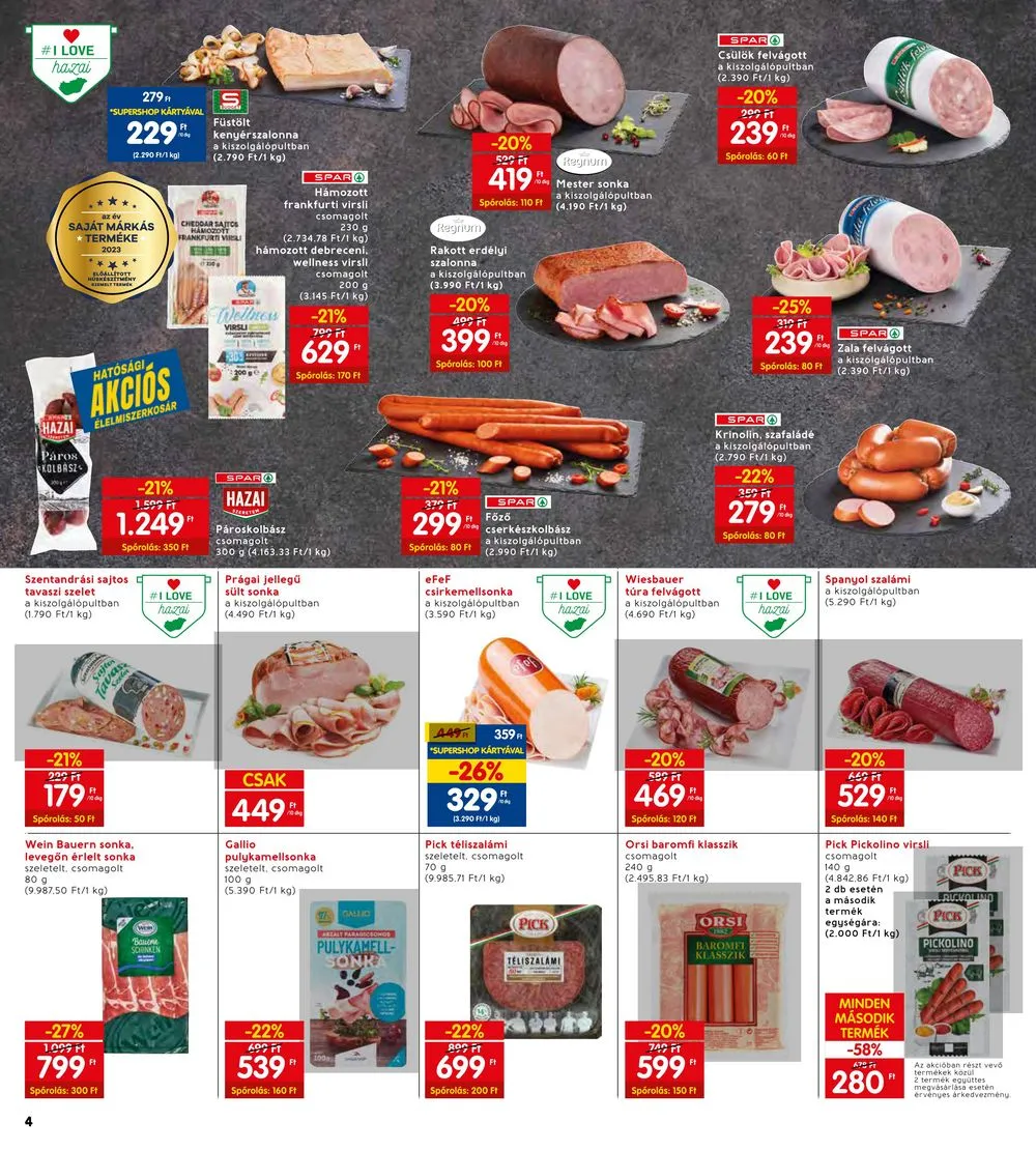 Interspar akciós újság 07.13–07.20 – 6. oldal