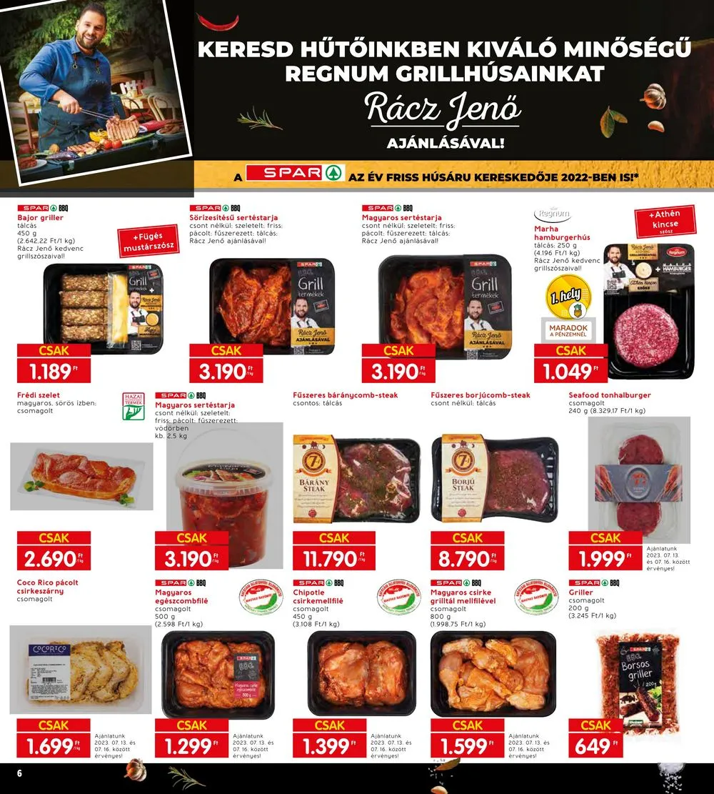 Interspar akciós újság 07.13–07.20 – 8. oldal