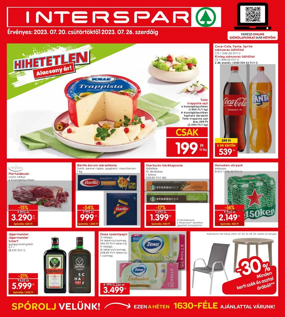 Interspar akciós újság 07.20–07.26