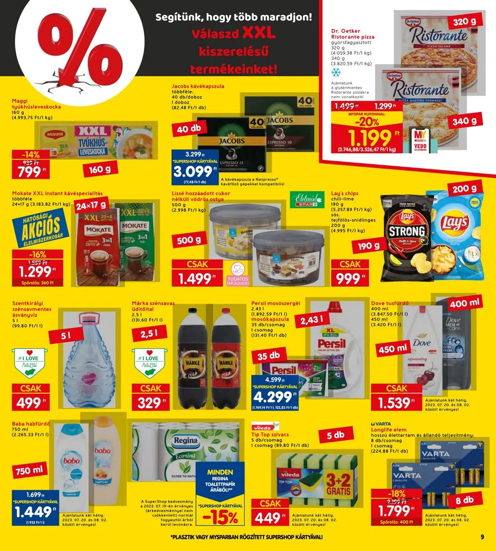 Interspar akciós újság 07.20–07.26 – 11. oldal