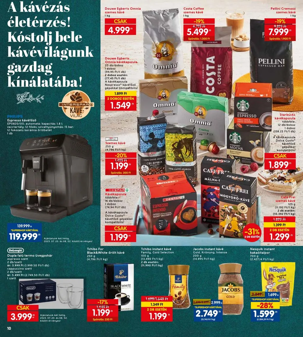Interspar akciós újság 07.20–07.26 – 14. oldal