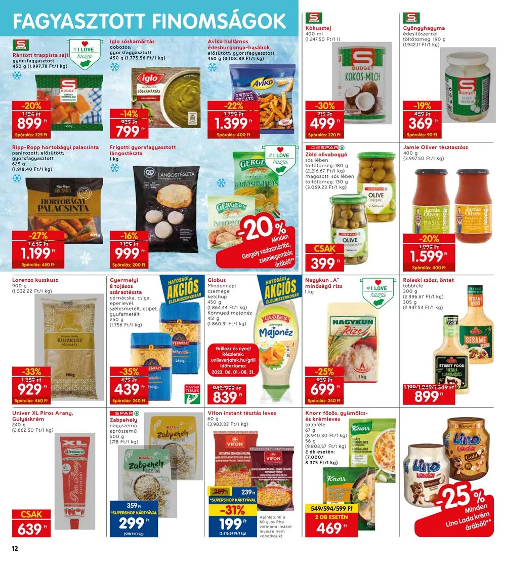 Interspar akciós újság 07.20–07.26 – 16. oldal