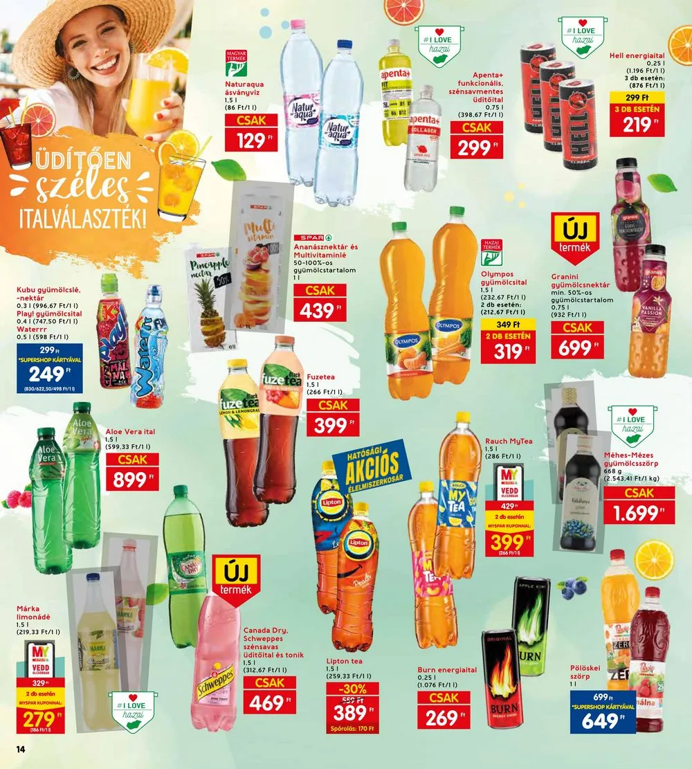 Interspar akciós újság 07.20–07.26 – 18. oldal