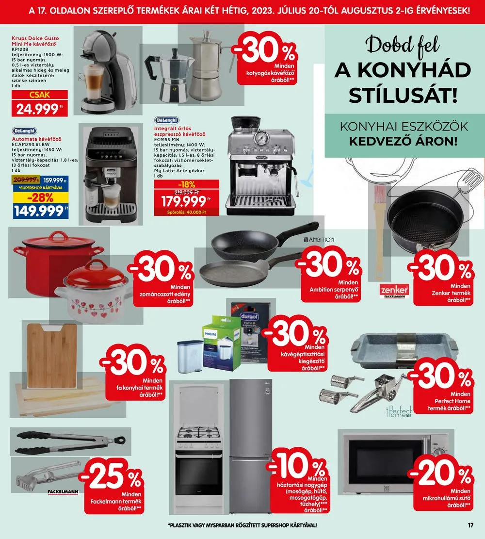 Interspar akciós újság 07.20–07.26 – 23. oldal