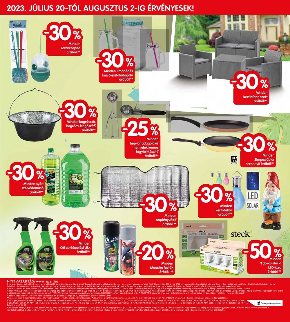 Interspar akciós újság 07.20–07.26 – 25. oldal