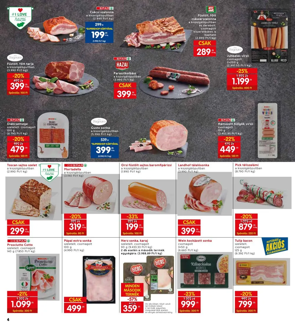 Interspar akciós újság 07.20–07.26 – 6. oldal