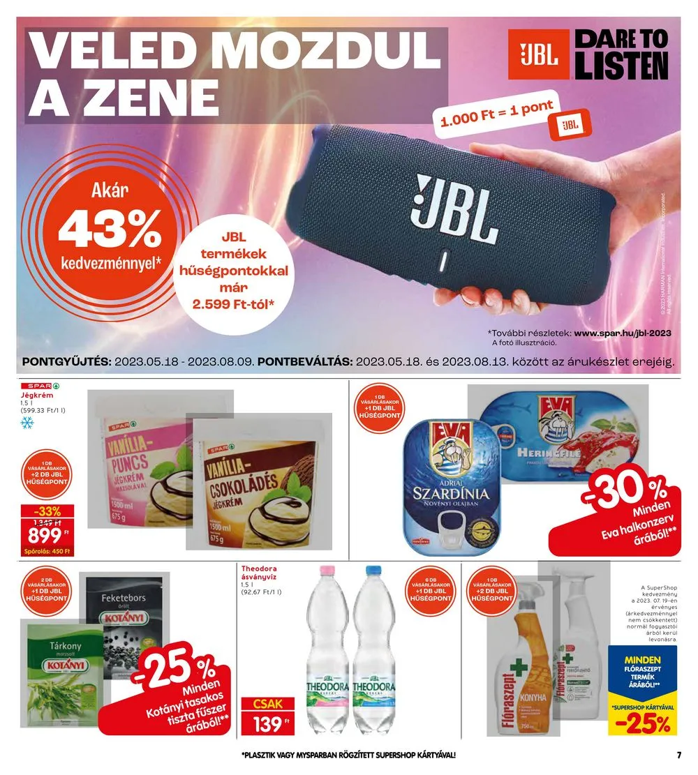Interspar akciós újság 07.20–07.26 – 9. oldal