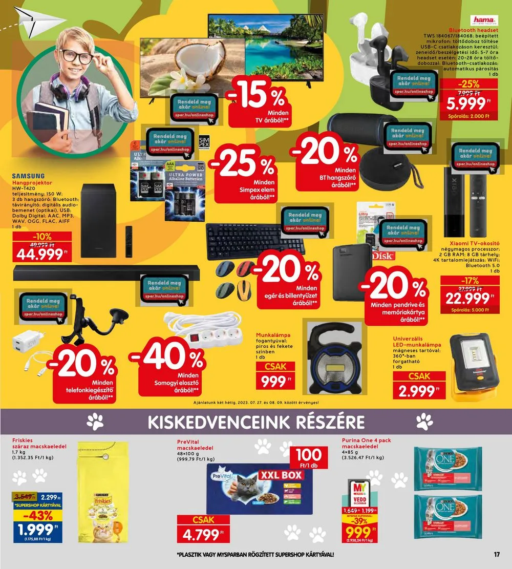 Interspar akciós újság 07.27–08.02 – 23. oldal