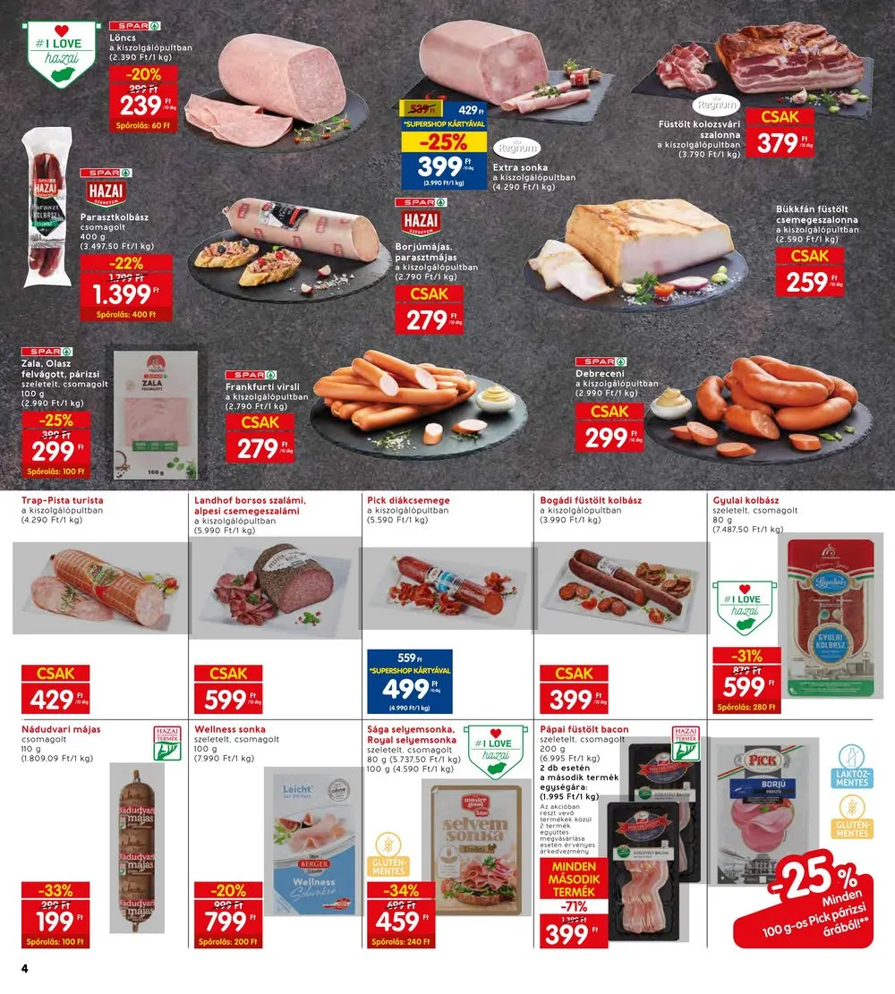 Interspar akciós újság 07.27–08.02 – 6. oldal