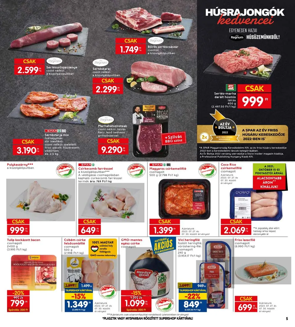 Interspar akciós újság 07.27–08.02 – 7. oldal