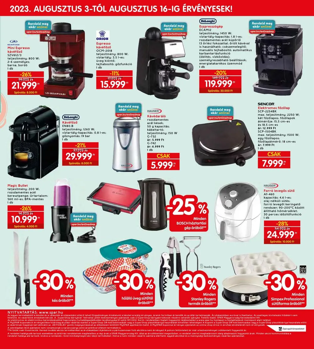 Interspar akciós újság 08.03–08.09 – 25. oldal