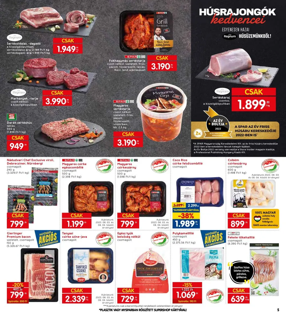 Interspar akciós újság 08.03–08.09 – 7. oldal