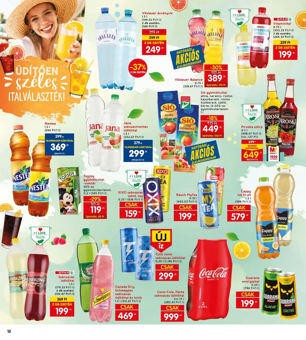 Interspar akciós újság 08.10–08.16 – 16. oldal