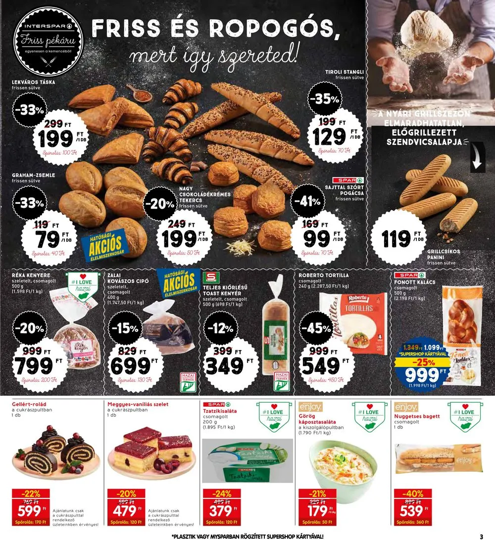 Interspar akciós újság 08.10–08.16 – 3. oldal