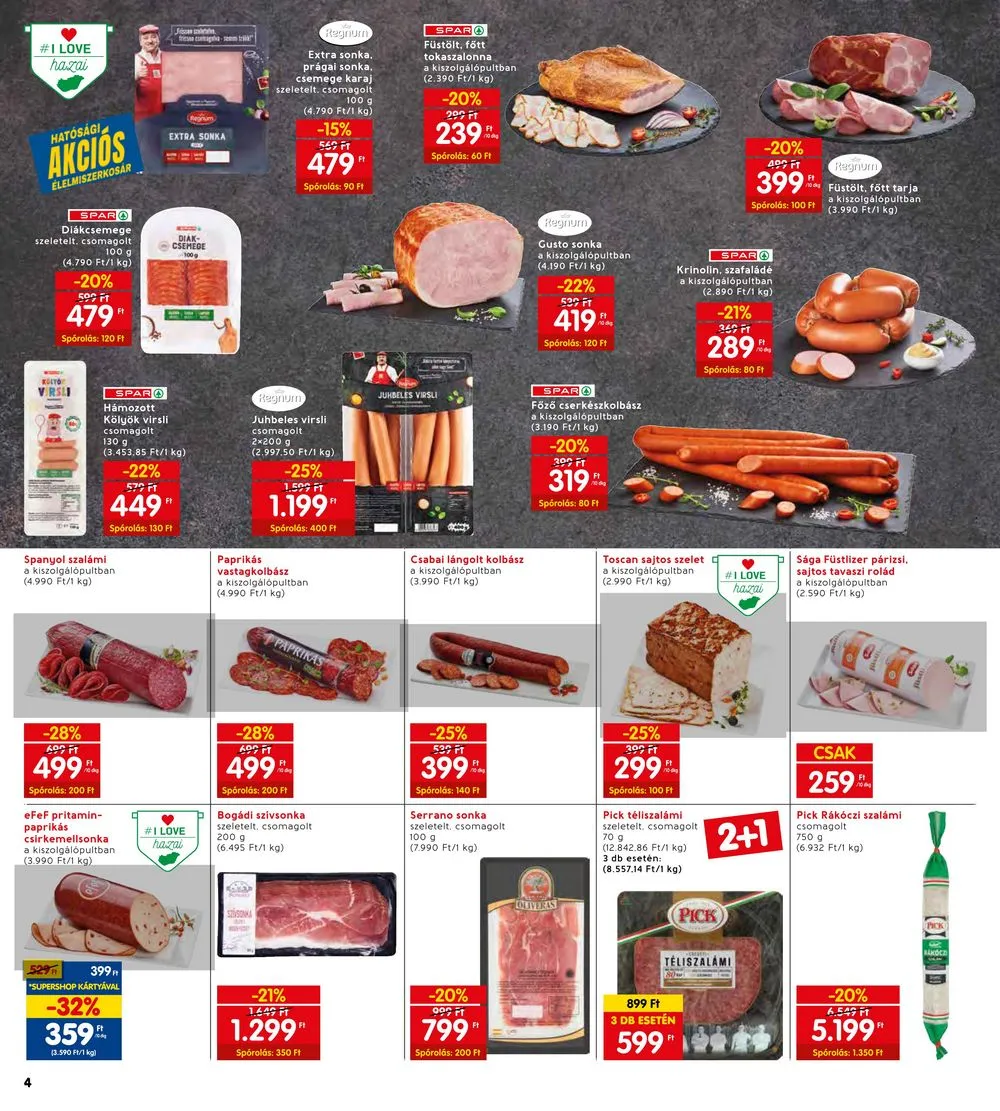 Interspar akciós újság 08.10–08.16 – 6. oldal