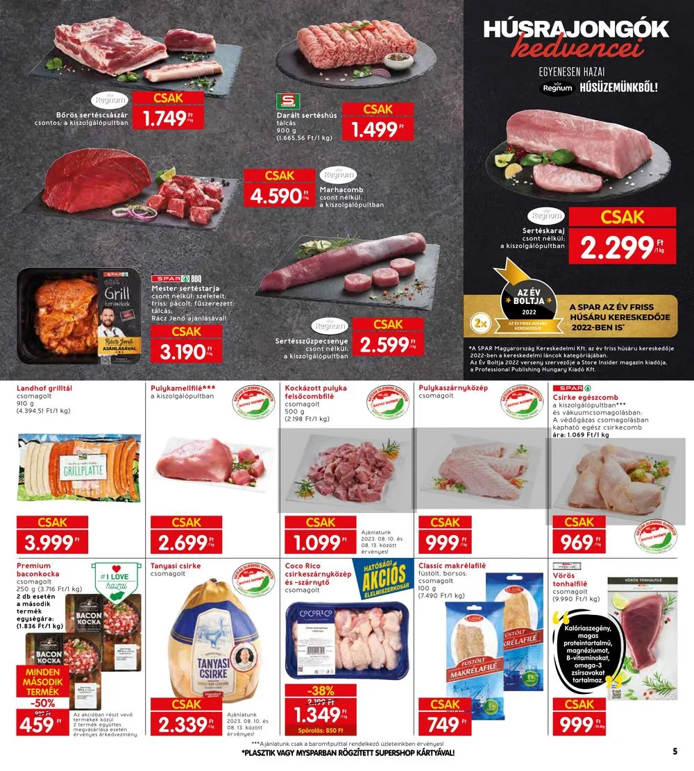 Interspar akciós újság 08.10–08.16 – 7. oldal