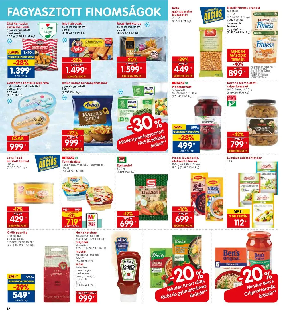 Interspar akciós újság 08.17–08.23 – 16. oldal