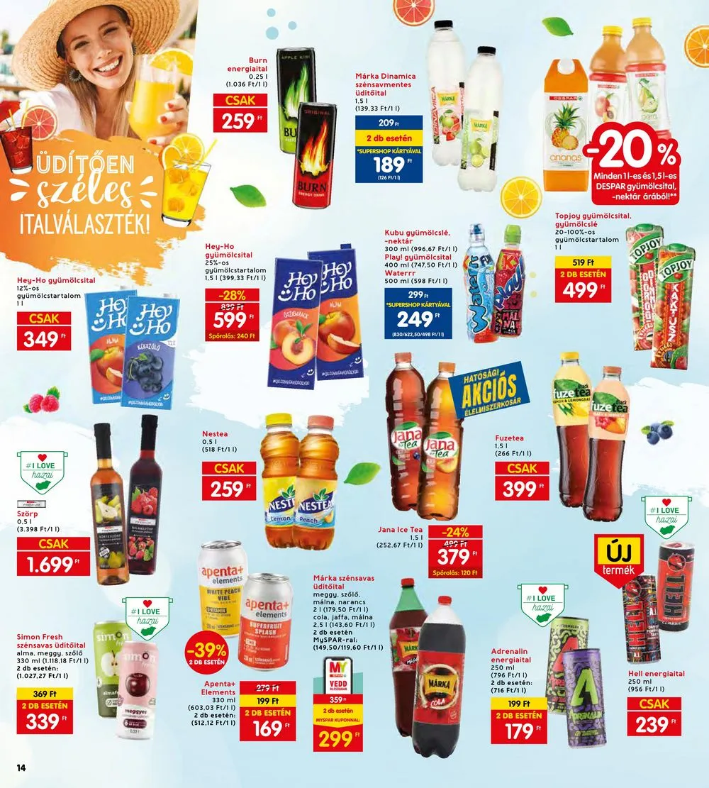 Interspar akciós újság 08.17–08.23 – 18. oldal