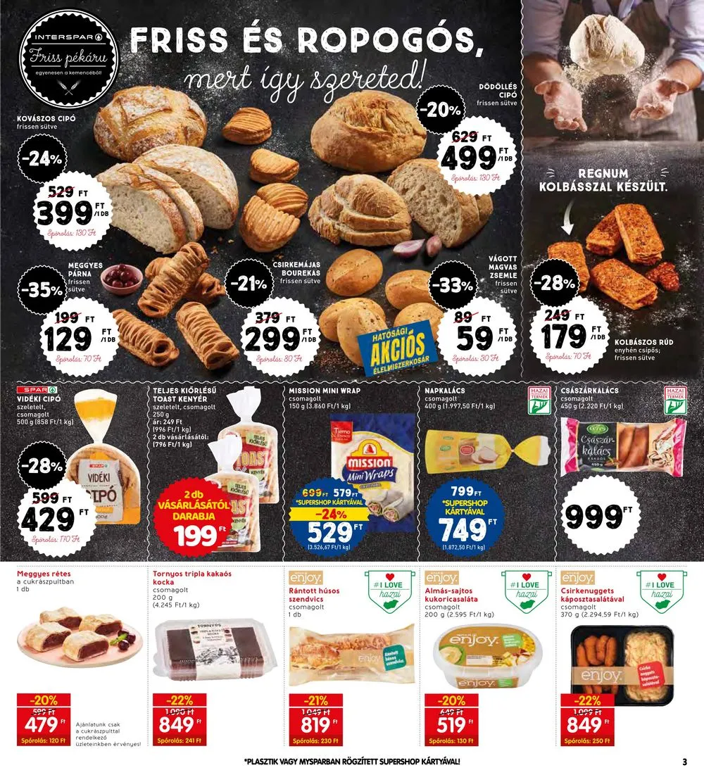 Interspar akciós újság 08.17–08.23 – 3. oldal