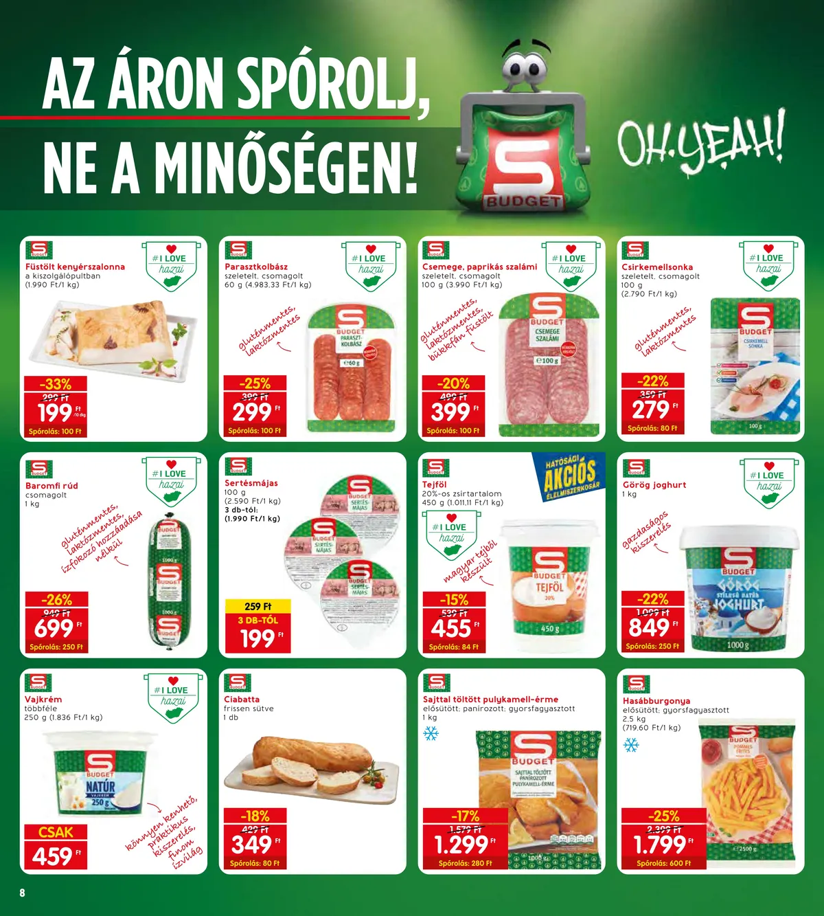 Interspar akciós újság 08.24–08.30 – 10. oldal