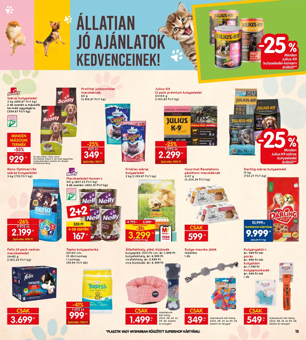 Interspar akciós újság 08.24–08.30 – 19. oldal