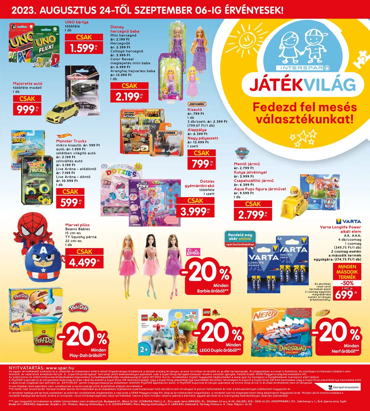 Interspar akciós újság 08.24–08.30 – 27. oldal